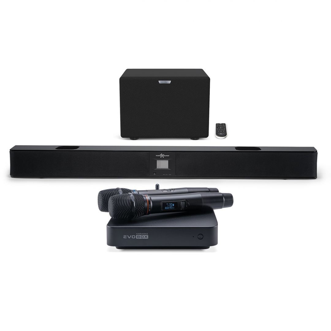 караоке-комплект EVOBOX Plus + EvoSound Bar (саундбар с караоке) в Рыбинске