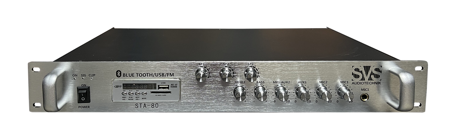 SVS Audiotechnik STA-80 Микшер-усилитель для систем Public Address в Рыбинске