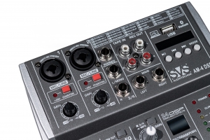 SVS Audiotechnik mixers AM-4 DSP Аналоговый микшерный пульт, 4-канала в Рыбинске